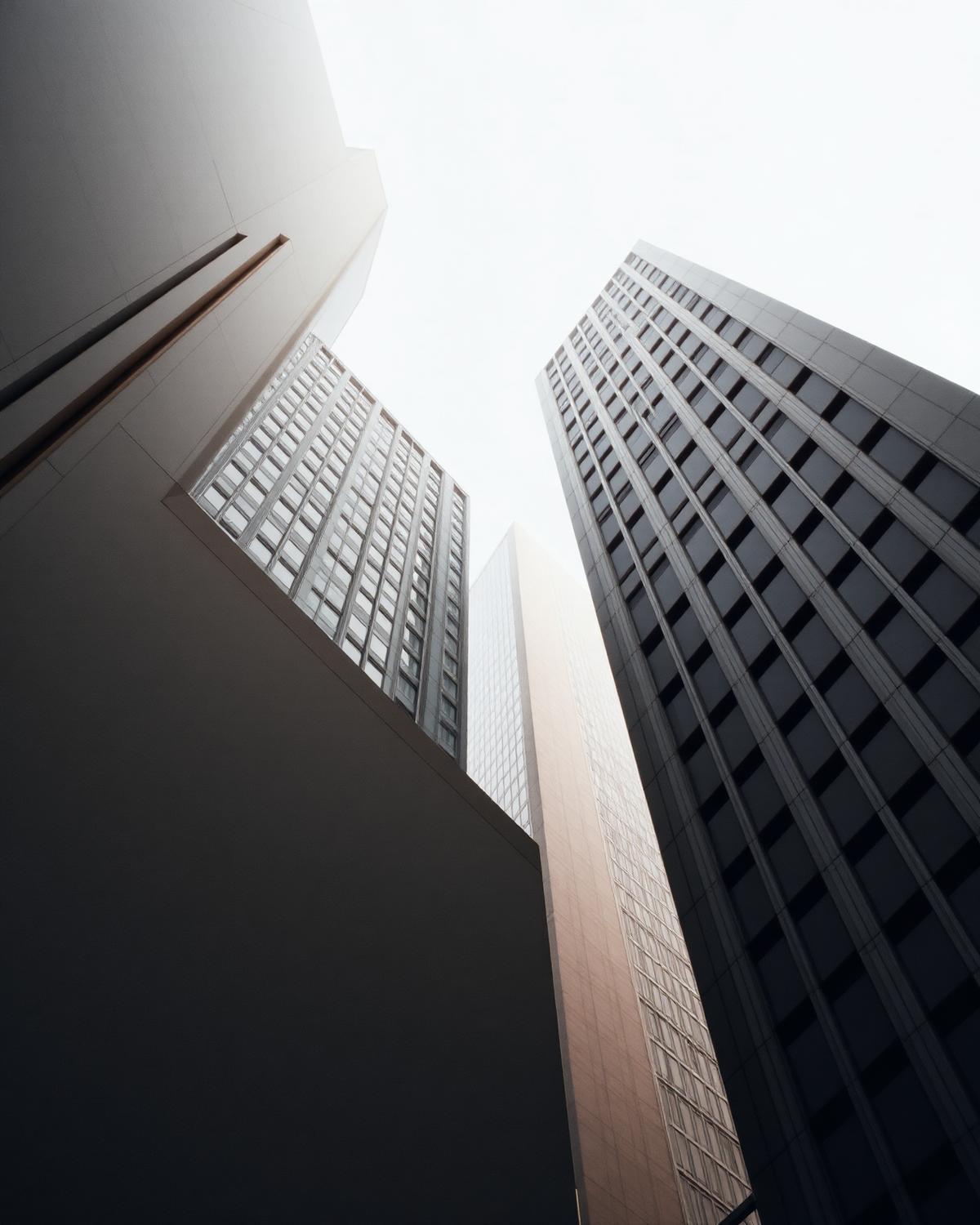 Modern commercial towers